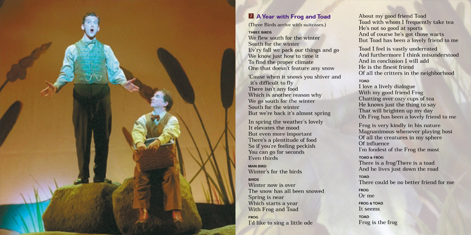 frog and toad lyrics 1