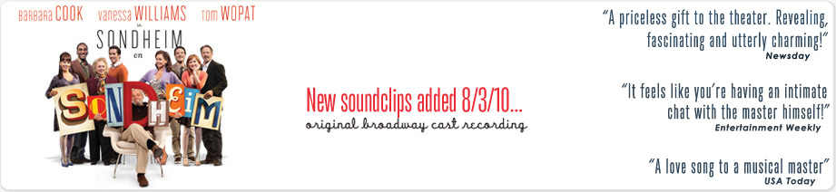 Sondheim on Sondheim